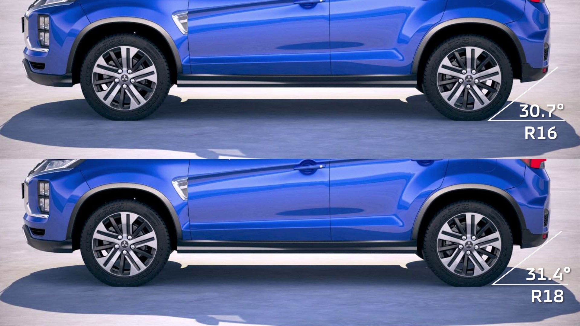 Варианты дисков Mitsubishi Оutlander
