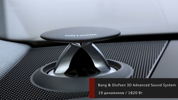 Bang & Olufsen 3D Advanced Sound System Audi A7