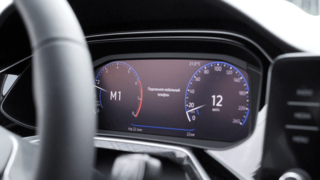 Цифровая панель Volkswagen Polo