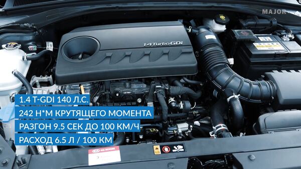 Двигатель 1.6 Turbо-GDI KIA XCeed