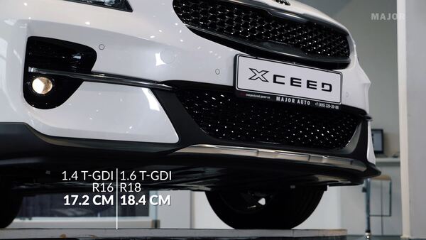 Дорожный просвет KIA XCeed