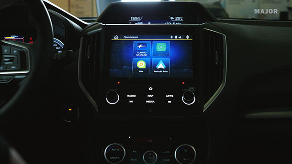 Мультимедиа система Subaru Forester