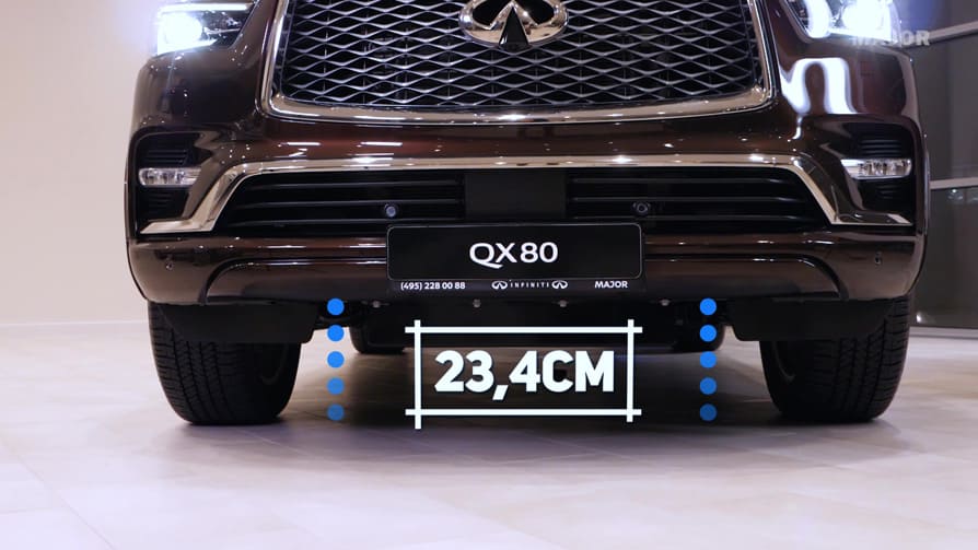 Клиренс Infiniti QX80