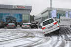 Презентация нового Toyota Land Cruiser 200 в Тойота Центр Новорижский, 15 ноября 2015 года