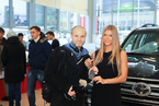 Презентация нового Toyota Land Cruiser 200 в Тойота Центр Новорижский, 15 ноября 2015 года