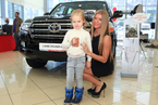 Презентация нового Toyota Land Cruiser 200 в Тойота Центр Новорижский, 15 ноября 2015 года