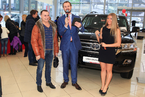 Презентация нового Toyota Land Cruiser 200 в Тойота Центр Новорижский, 15 ноября 2015 года