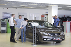 Презентнация нового автомобиля Honda Civic 4D в Major City, 9 июня 2013 года