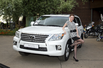 Презентация нового автомобиля Lexus RX, 27 июня 2012 года
