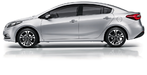 Цвета: Нового KIA Cerato третьего поколения