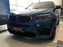 Изображение для фотогалереи: BMW X6 M в эксклюзивном оттенке Long Beach Blue Metallic.